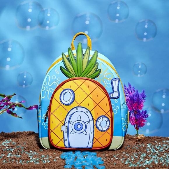 Loungefly Handbags - Loungefly SpongeBob SquarePants Pineapple House Mini Backpack